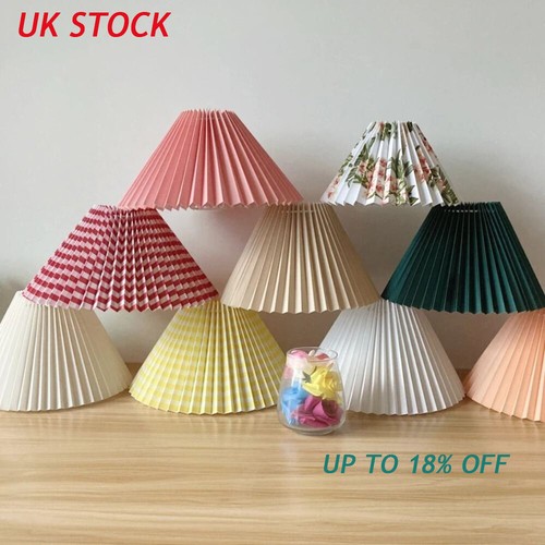 Pleated lampshade e27 light - pleated,