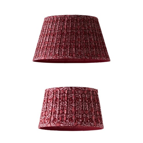 Easy fit lampshade burgundy - fit,