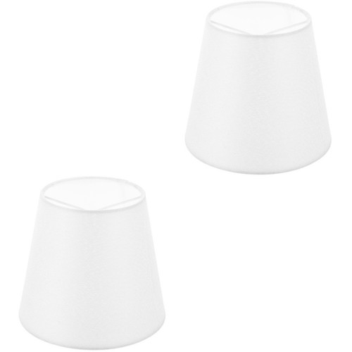 Beige fabric lamp - fabric,