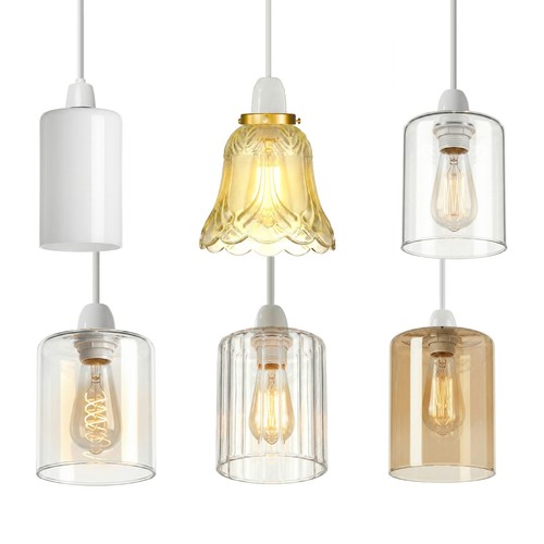 2pack glass lamp - 2pack,
