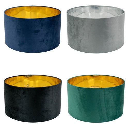 Velvet lampshade ceiling light - lampshade,