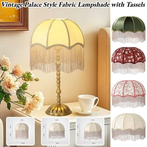 Vintage european tassel fabric - tassel,
