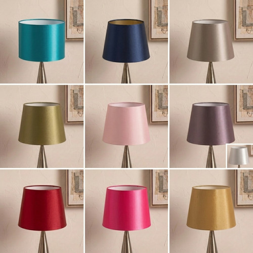 Empire silk drum lampshade - empire,