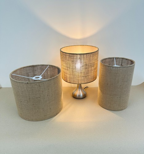 Natural hessian light - hessian, shades