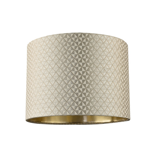 Light shimmer taupe drum - taupe,