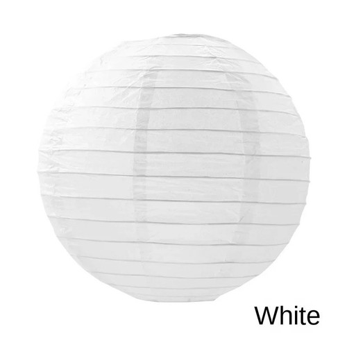 30cm white paper lampshade - 30cm,