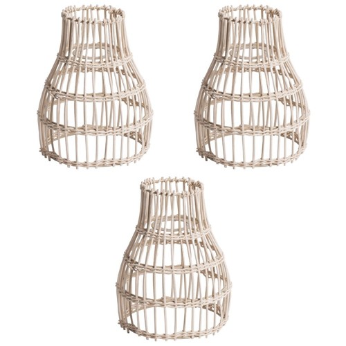 Rattan pendant lamp - rattan,