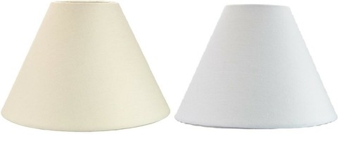 Cotton fabric coolie - fabric, lampshade