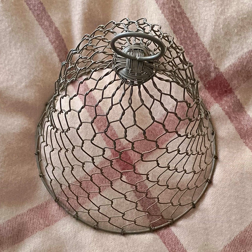 Metal wire mesh bell - wire, lampshade