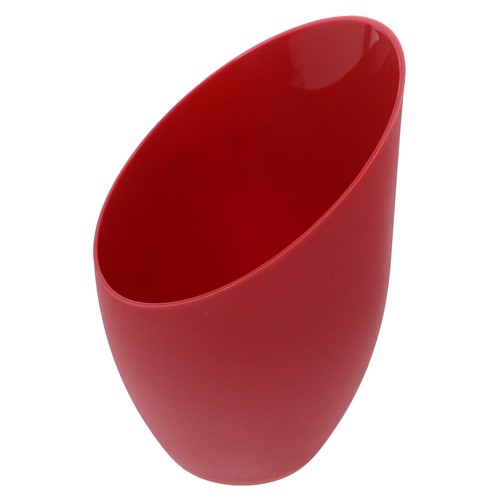 Dark red plastic horseshoe - dark,