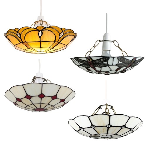 Tiffany style ceiling - tiffany,
