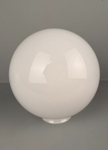 Opal globe glass chandelier - globe,