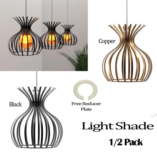 Vintage easy fit pendant shade - pendant,