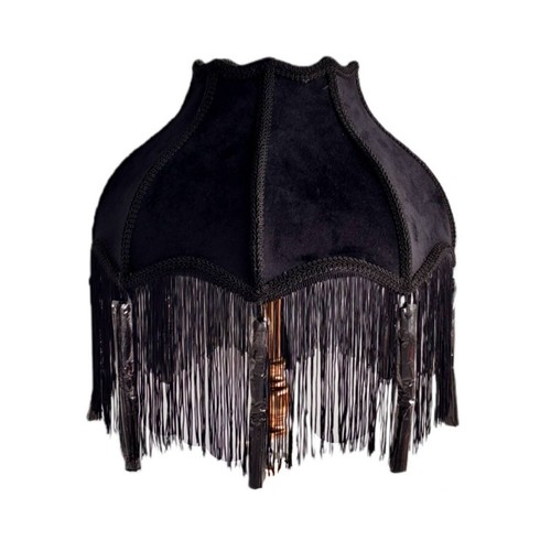 Lampshade with fringe - fringe, shade