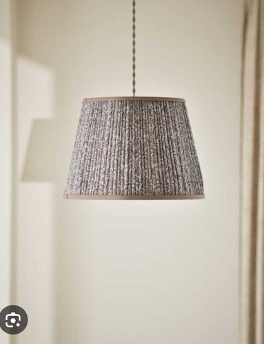 Paisley pleated lamp shade - m&s,