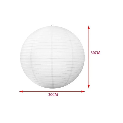 Round lamp paper shade pendant - shade,