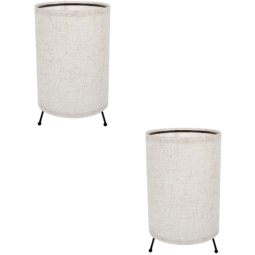 Sturdy linen fabric lamp - linen, shade
