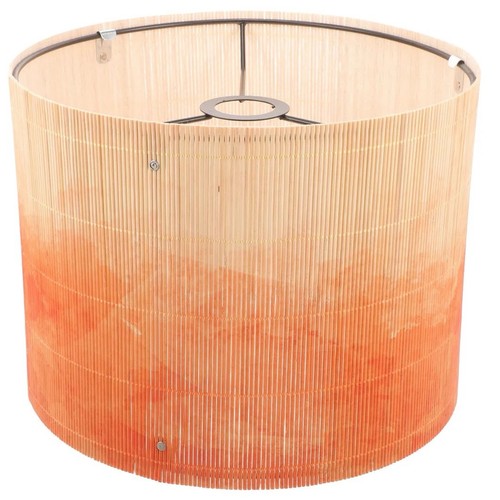 Gradient bamboo lamp shade e27 - bamboo,