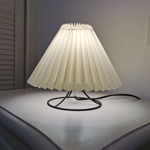 Pleated lampshade e27 - lampshade, light
