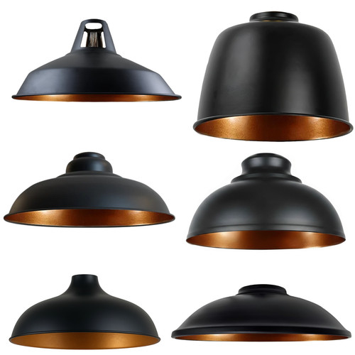 Vintage retro pendant shade - vintage,