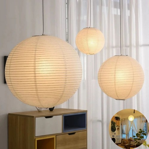 Round lamp paper shade - paper,
