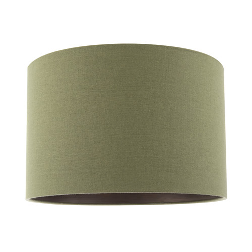 Sleek olive green lamp shade - green,