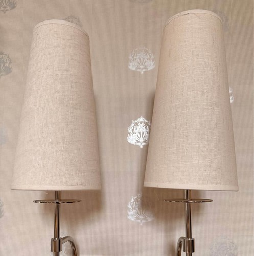 Tapered conical lampshades