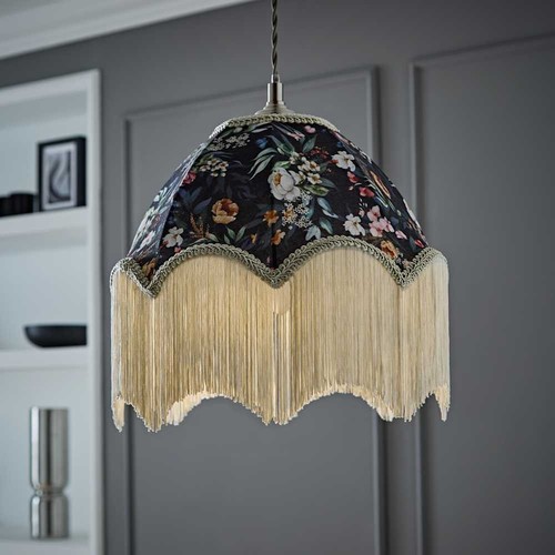 Peony floral lampshade - peony,